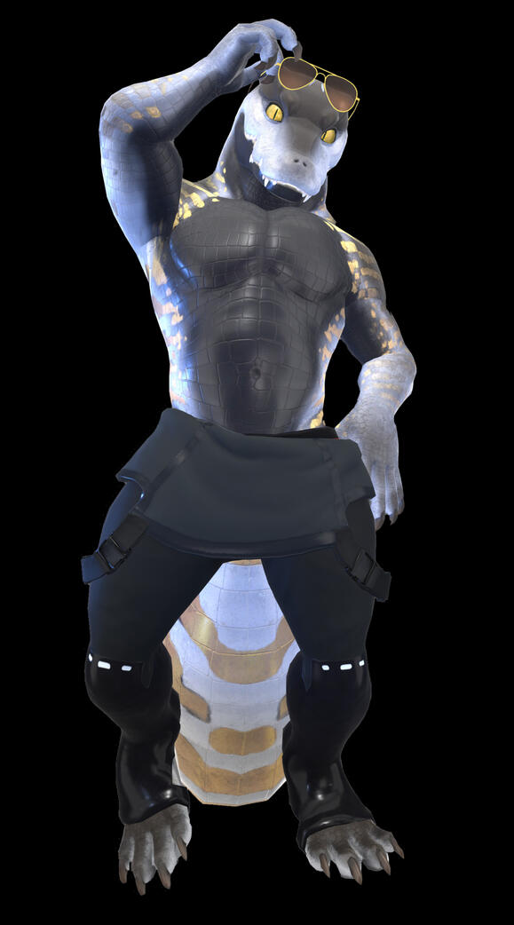 Comples Design - Sand Crocodile